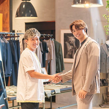 「元の服の「品格」を活かしつつ、モダンに昇華」イメージ画像