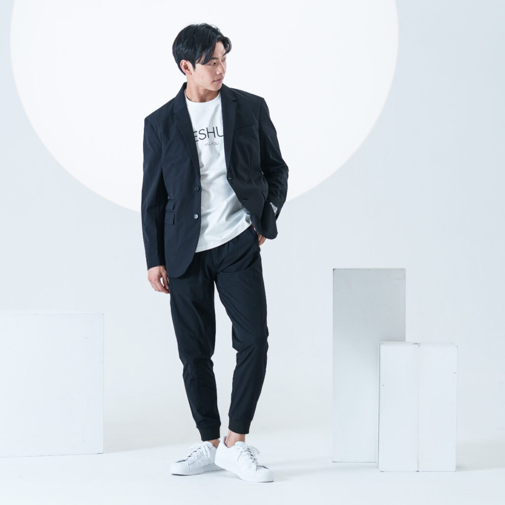 「SAHARA”ラク”ジュアリースーツ(シングルジャケット)」の写真